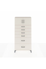 Arges Dolap Tek Raflı 6 Çekmeceli 2 Kapaklı 88x30x182 Aytaşı-Aytaşı