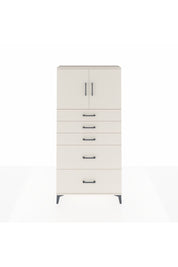 Arges Dolap 2 Raflı 5 Çekmeceli 2 Kapaklı 88x30x182 Aytaşı-Aytaşı