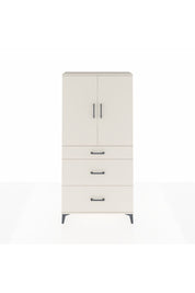 Arges Dolap 3 Raflı 3 Çekmeceli 2 Kapaklı 88x30x182 Aytaşı-Aytaşı