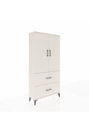 Arges Dolap 3 Raflı 2 Çekmeceli 2 Kapaklı 88x30x182 Aytaşı-Aytaşı