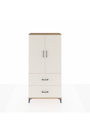 Arges Dolap 3 Raflı 2 Çekmeceli 2 Kapaklı 88x30x182 Çam-Aytaşı