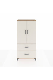 Arges Dolap 3 Raflı 2 Çekmeceli 2 Kapaklı 88x30x182 - S24M021V7A