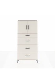 Arges Dolap 2 Raflı 4 Çekmeceli 2 Kapaklı 88x30x182 Aytaşı-Aytaşı