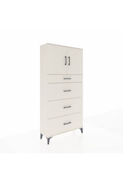 Arges Dolap 2 Raflı 4 Çekmeceli 2 Kapaklı 88x30x182 Aytaşı-Aytaşı