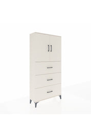 Arges Dolap 2 Raflı 3 Çekmeceli 2 Kapaklı 88x30x182 Aytaşı-Aytaşı