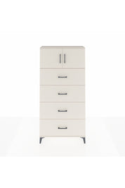 Arges Dolap Tek Raflı 4 Çekmeceli 2 Kapaklı 88x30x182 Aytaşı-Aytaşı