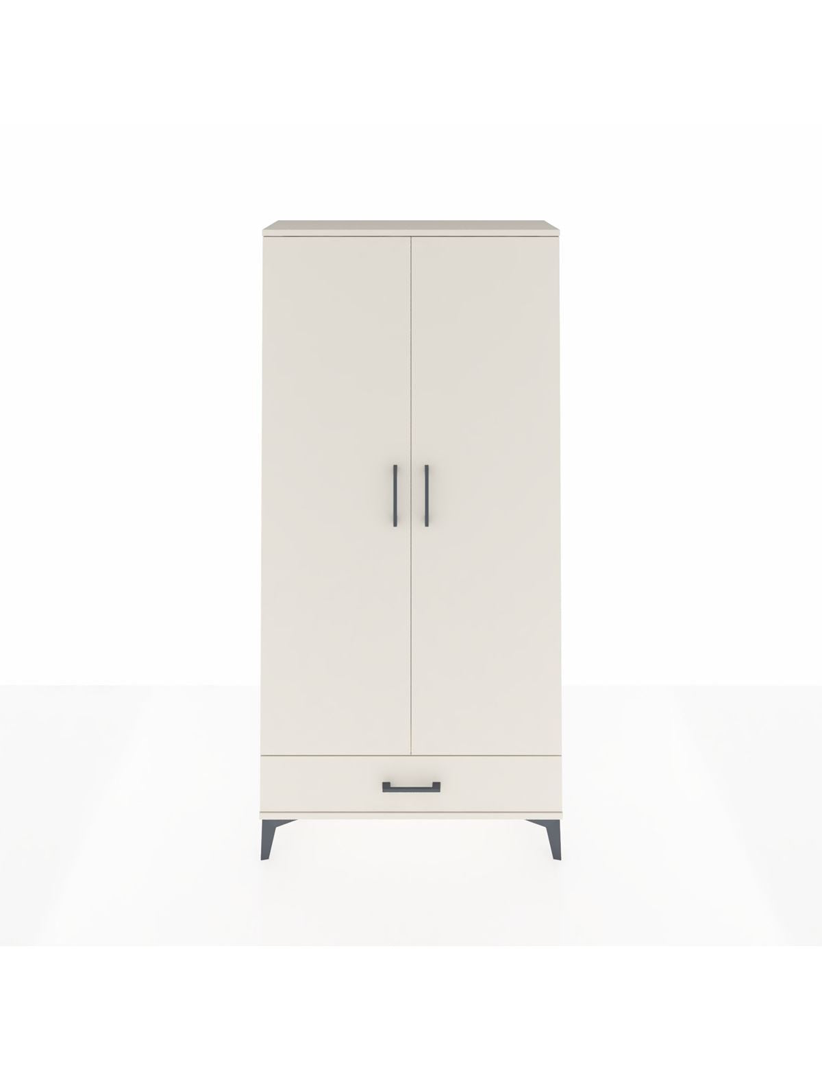 Arges Dolap Tek Raflı Tek Çekmeceli Tek Askılı 88x30x182 Aytaşı-Aytaşı