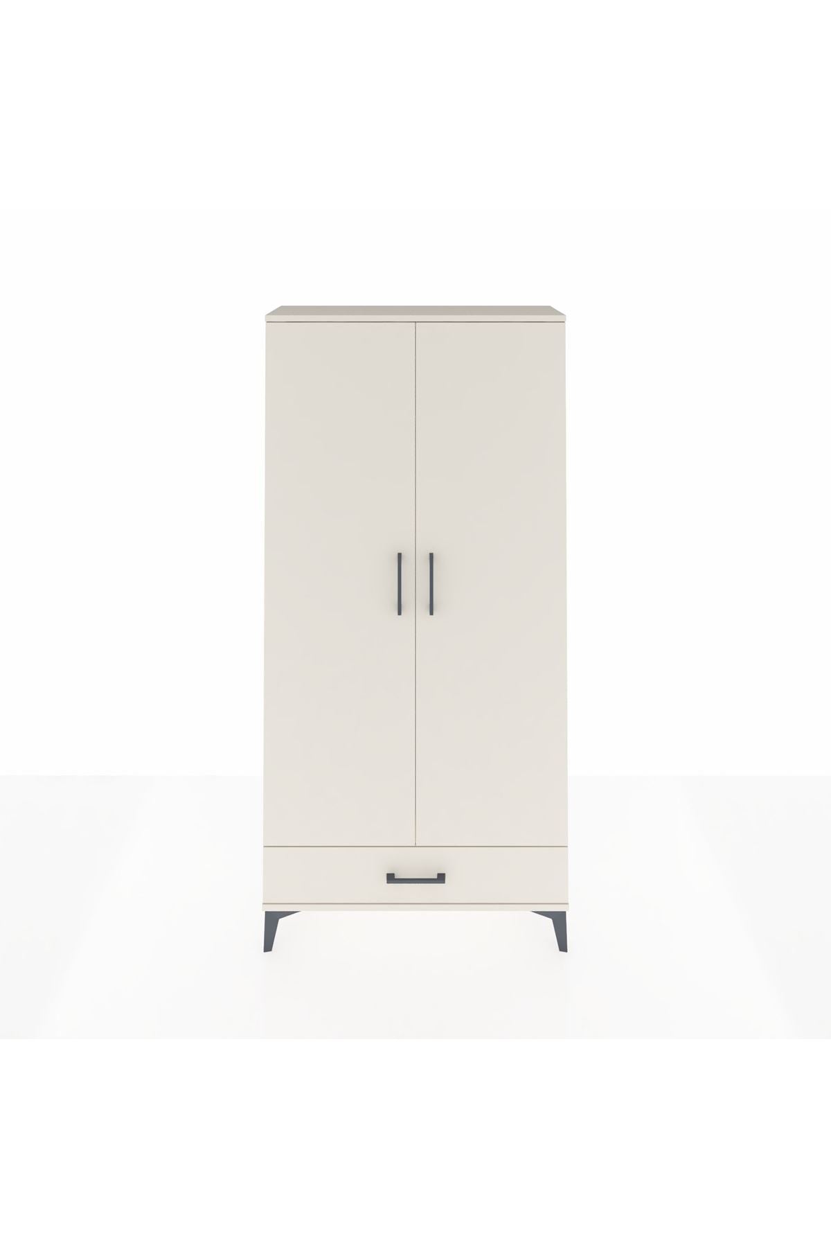 Arges Dolap Tek Raflı Tek Çekmeceli Tek Askılı 88x30x182 Aytaşı-Aytaşı