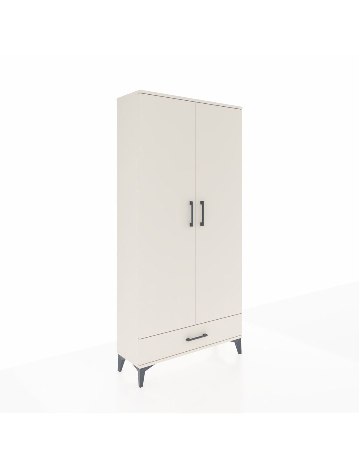 Arges Dolap Tek Raflı Tek Çekmeceli Tek Askılı 88x30x182 Aytaşı-Aytaşı