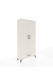 Arges Dolap Tek Raflı Tek Çekmeceli Tek Askılı 88x30x182 Aytaşı-Aytaşı