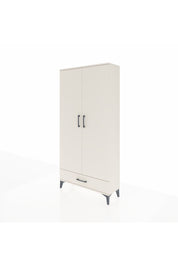 Arges Dolap Tek Raflı Tek Çekmeceli Tek Askılı 88x30x182 Aytaşı-Aytaşı