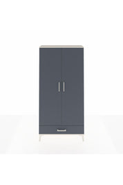 Arges Dolap Tek Raflı Tek Çekmeceli Tek Askılı 88x30x182 Aytaşı-Antrasit