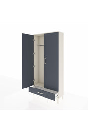 Arges Dolap Tek Raflı Tek Çekmeceli Tek Askılı 88x30x182 Aytaşı-Antrasit