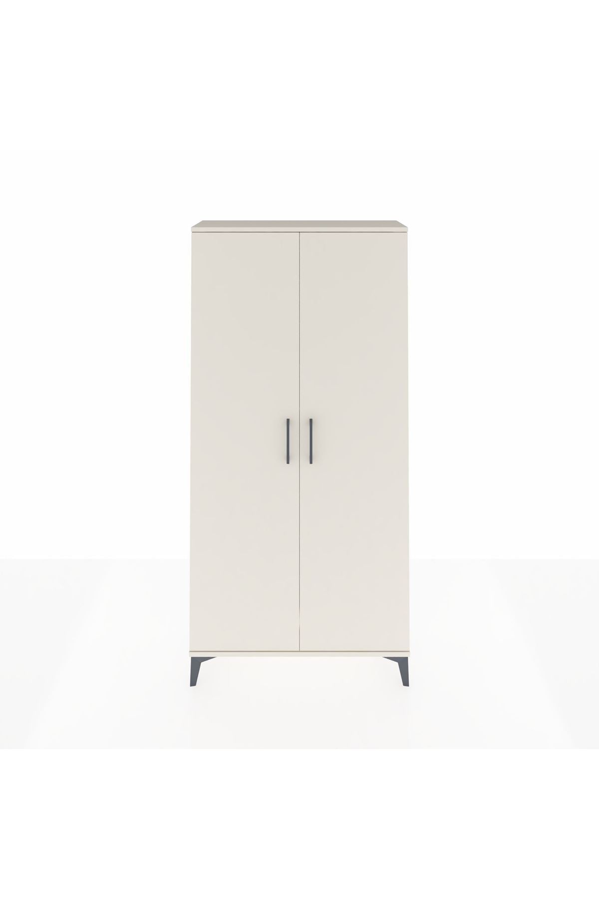 Arges Dolap 2 Kapaklı Tek Askılı 88x30x182 Aytaşı-Aytaşı
