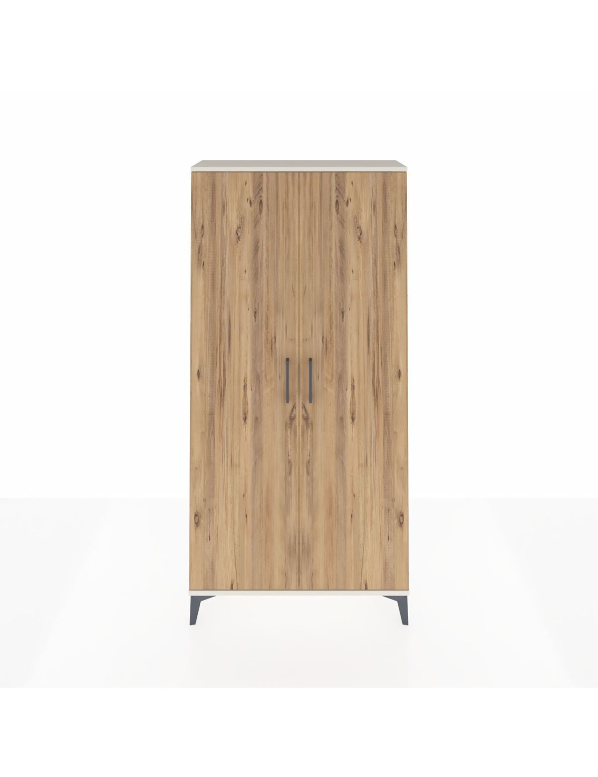 Arges Dolap 2 Kapaklı Tek Askılı 88x30x182 Aytaşı-Çam