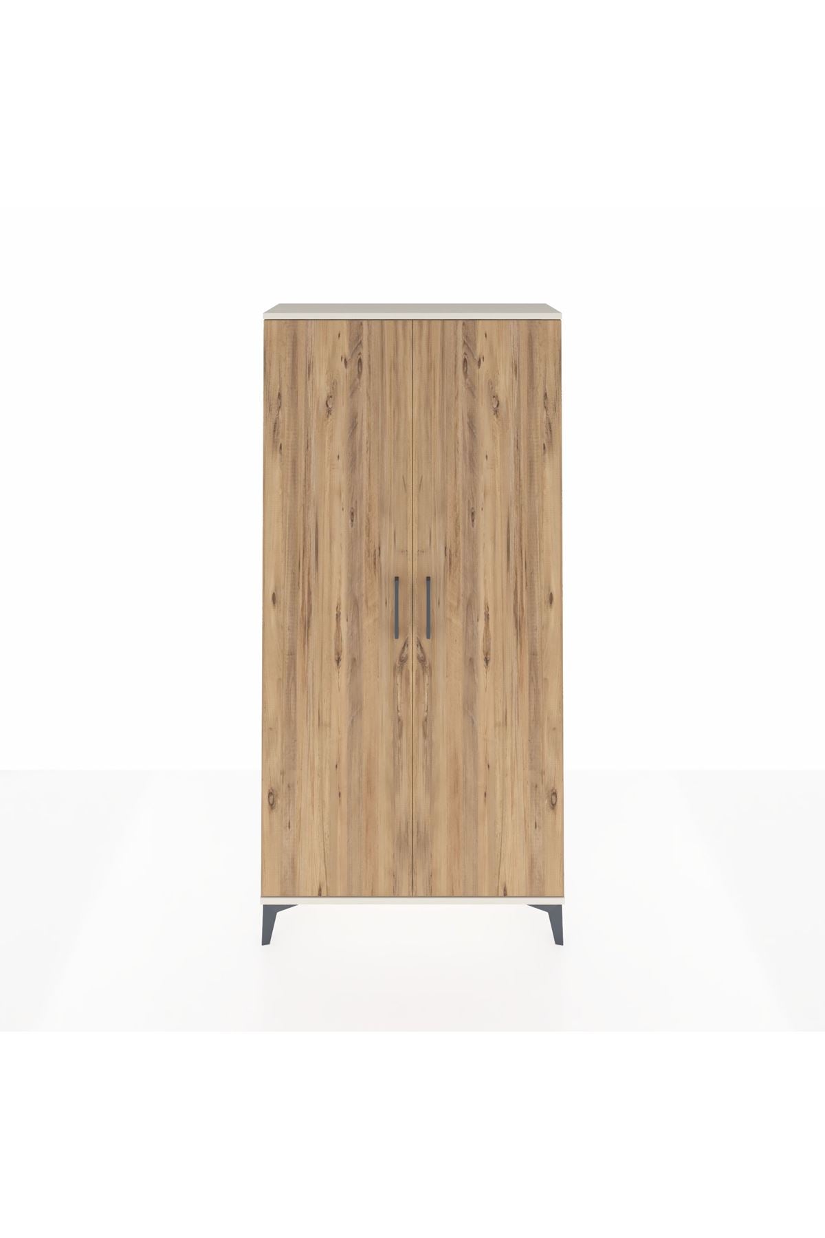 Arges Dolap 2 Kapaklı Tek Askılı 88x30x182 Aytaşı-Çam
