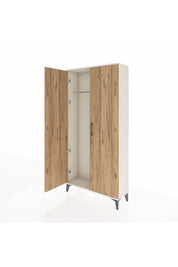 Arges Dolap 2 Kapaklı Tek Askılı 88x30x182 Aytaşı-Çam