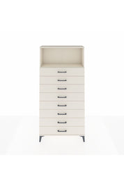 Arges Dolap Tek Raflı 8 Çekmeceli 88x30x182 Aytaşı-Aytaşı