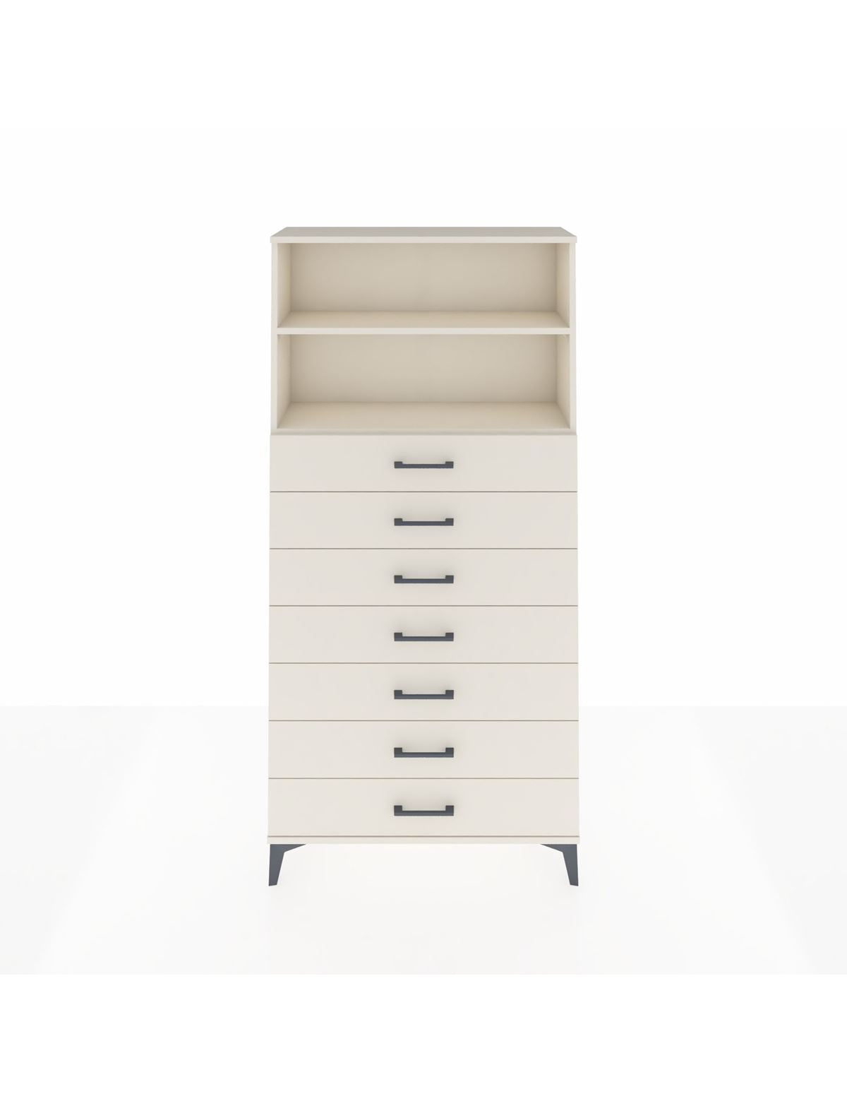 Arges Dolap 2 Raflı 7 Çekmeceli 88x30x182 Aytaşı-Aytaşı