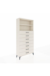 Arges Dolap 2 Raflı 7 Çekmeceli 88x30x182 Aytaşı-Aytaşı