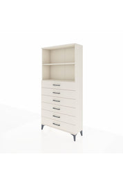 Arges Dolap 2 Raflı 6 Çekmeceli 88x30x182 Aytaşı-Aytaşı