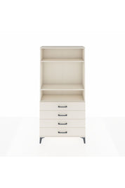 Arges Dolap 3 Raflı 4 Çekmeceli 88x30x182 Aytaşı-Aytaşı