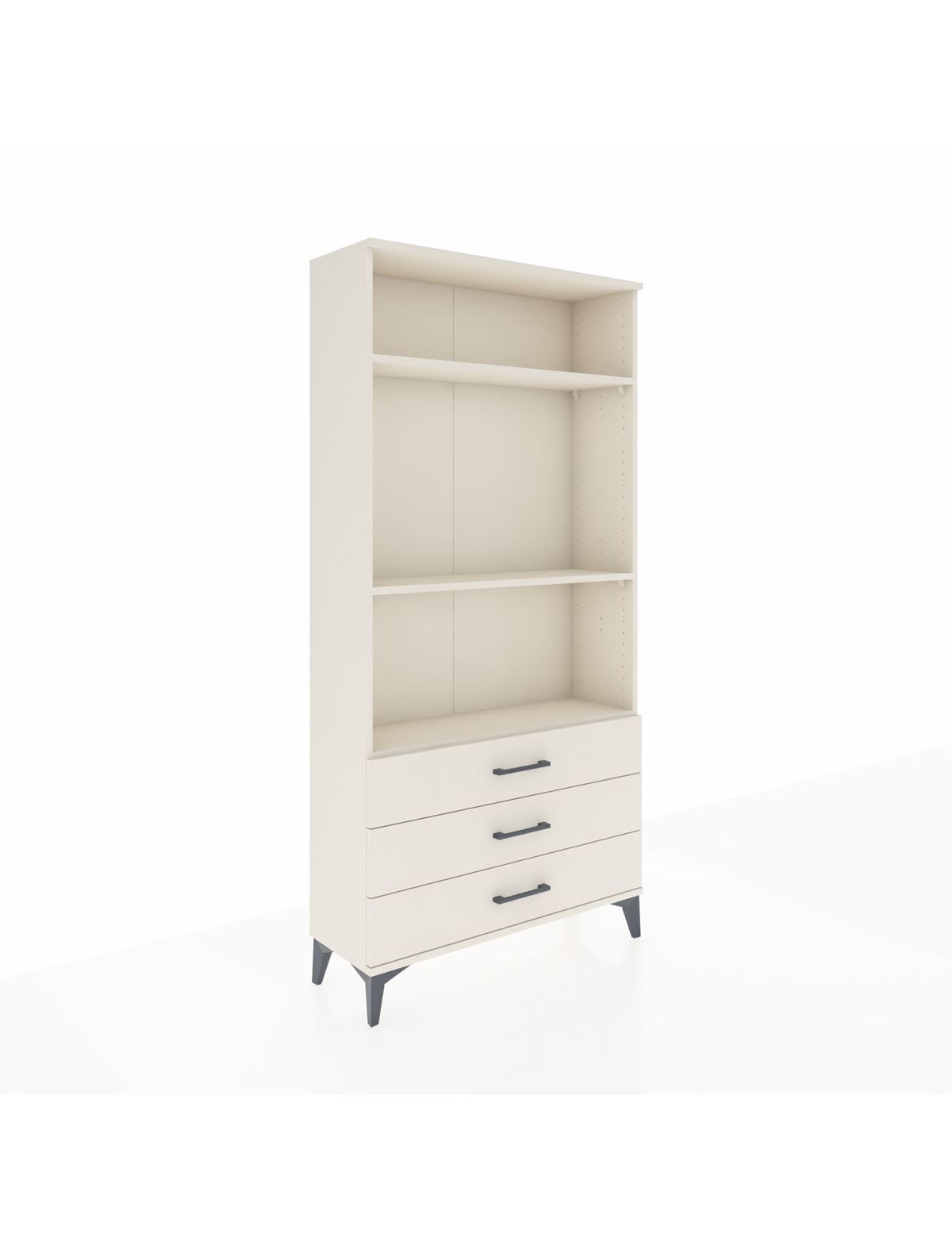 Arges Dolap 3 Raflı 3 Çekmeceli 88x30x182 Aytaşı-Aytaşı