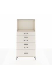 Arges Dolap Tek Raflı 6 Çekmeceli 88x30x182 Aytaşı-Aytaşı