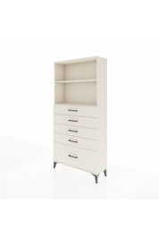 Arges Dolap 2 Raflı 5 Çekmeceli 88x30x182 Aytaşı-Aytaşı