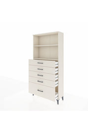 Arges Dolap 2 Raflı 5 Çekmeceli 88x30x182 Aytaşı-Aytaşı