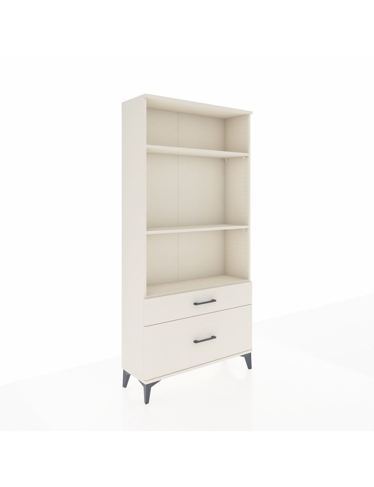 Arges Dolap 3 Raflı 2 Çekmeceli 88x30x182 Aytaşı-Aytaşı