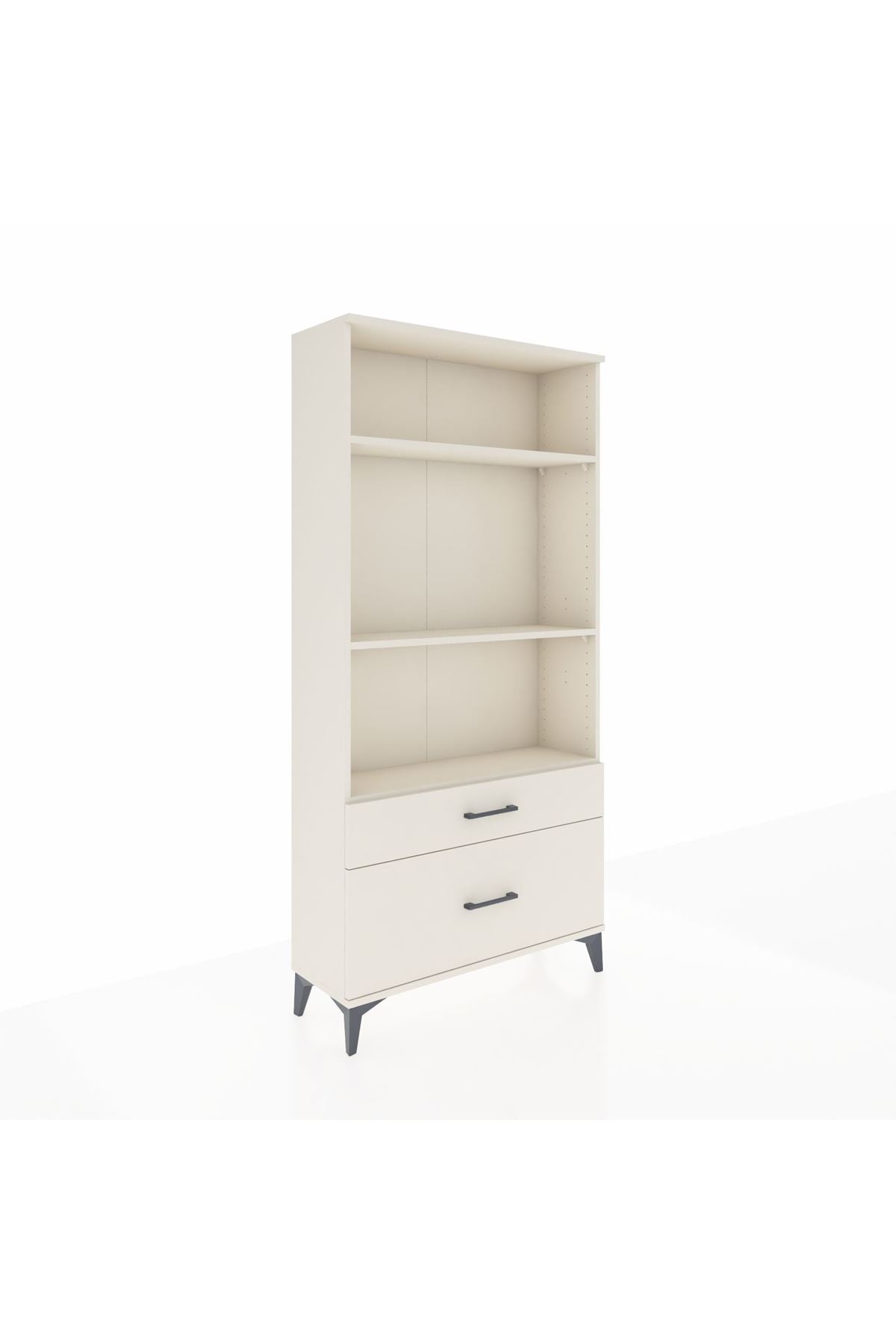 Arges Dolap 3 Raflı 2 Çekmeceli 88x30x182 Aytaşı-Aytaşı