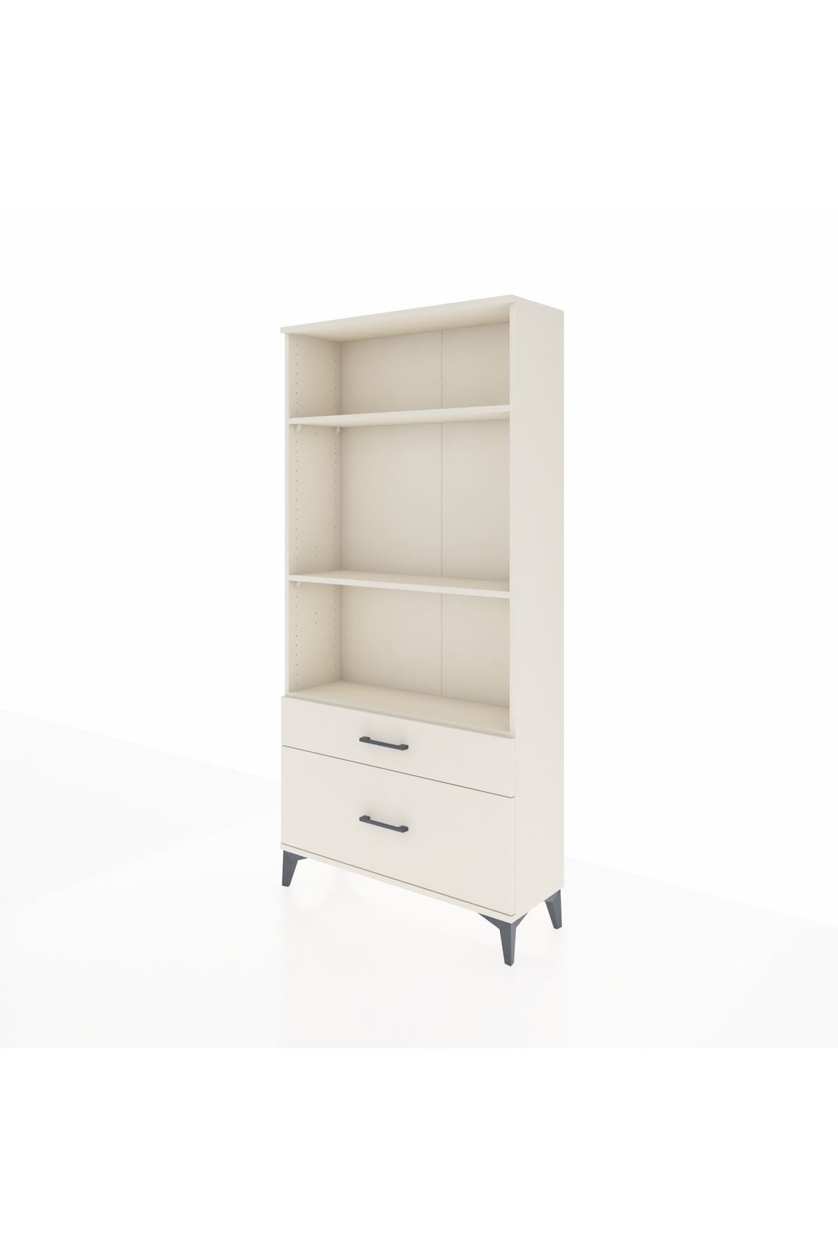 Arges Dolap 3 Raflı 2 Çekmeceli 88x30x182 Aytaşı-Aytaşı