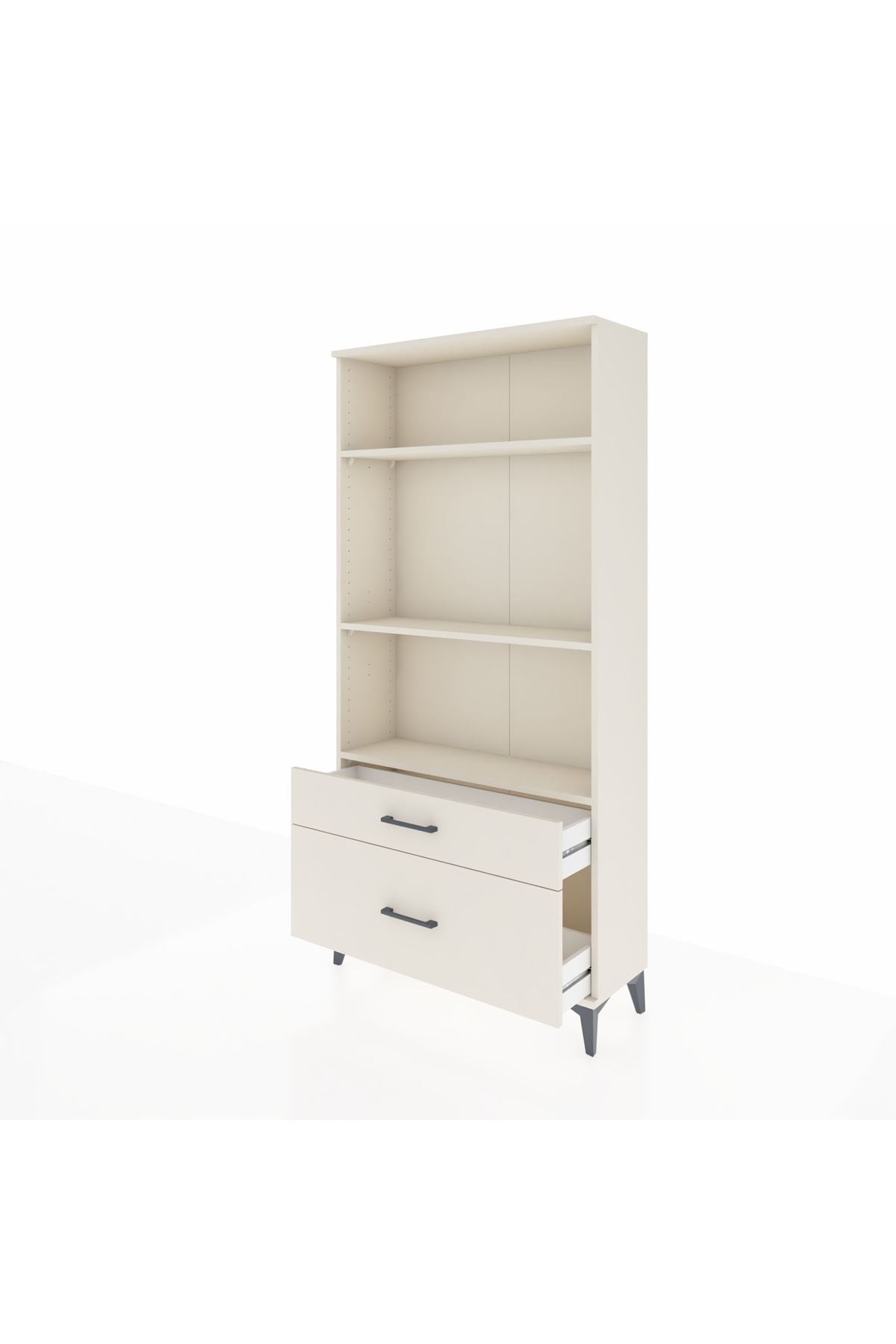 Arges Dolap 3 Raflı 2 Çekmeceli 88x30x182 Aytaşı-Aytaşı