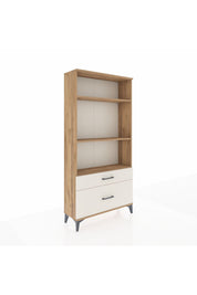 Arges Dolap 3 Raflı 2 Çekmeceli 88x30x182 Çam-Aytaşı