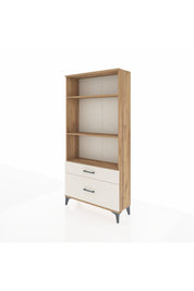 Arges Dolap 3 Raflı 2 Çekmeceli 88x30x182 Çam-Aytaşı