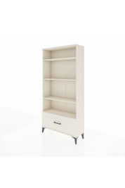 Arges Dolap 4 Raflı Tek Çekmeceli 88x30x182 - S24M044V1A