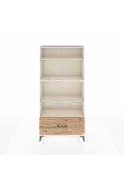 Arges Dolap 4 Raflı Tek Çekmeceli 88x30x182 Aytaşı-Çam