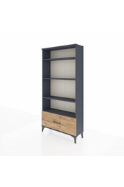 Arges Dolap 4 Raflı Tek Çekmeceli 88x30x182 - S24M044V6A