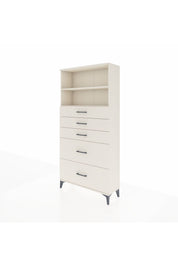 Arges Dolap 2 Raflı 5 Çekmeceli 88x30x182 Aytaşı-Aytaşı