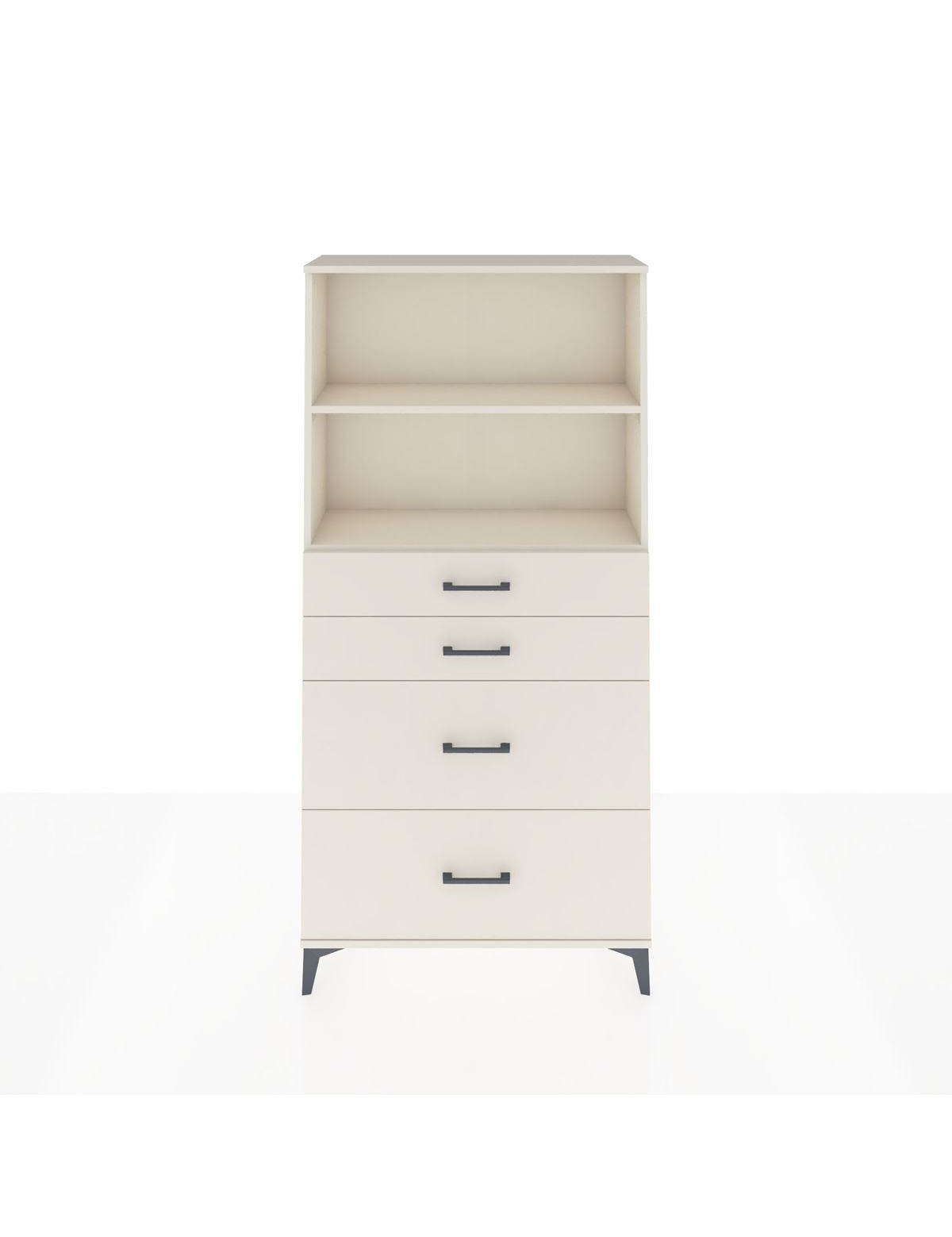 Arges Dolap 2 Raflı 4 Çekmeceli 88x30x182 Aytaşı-Aytaşı