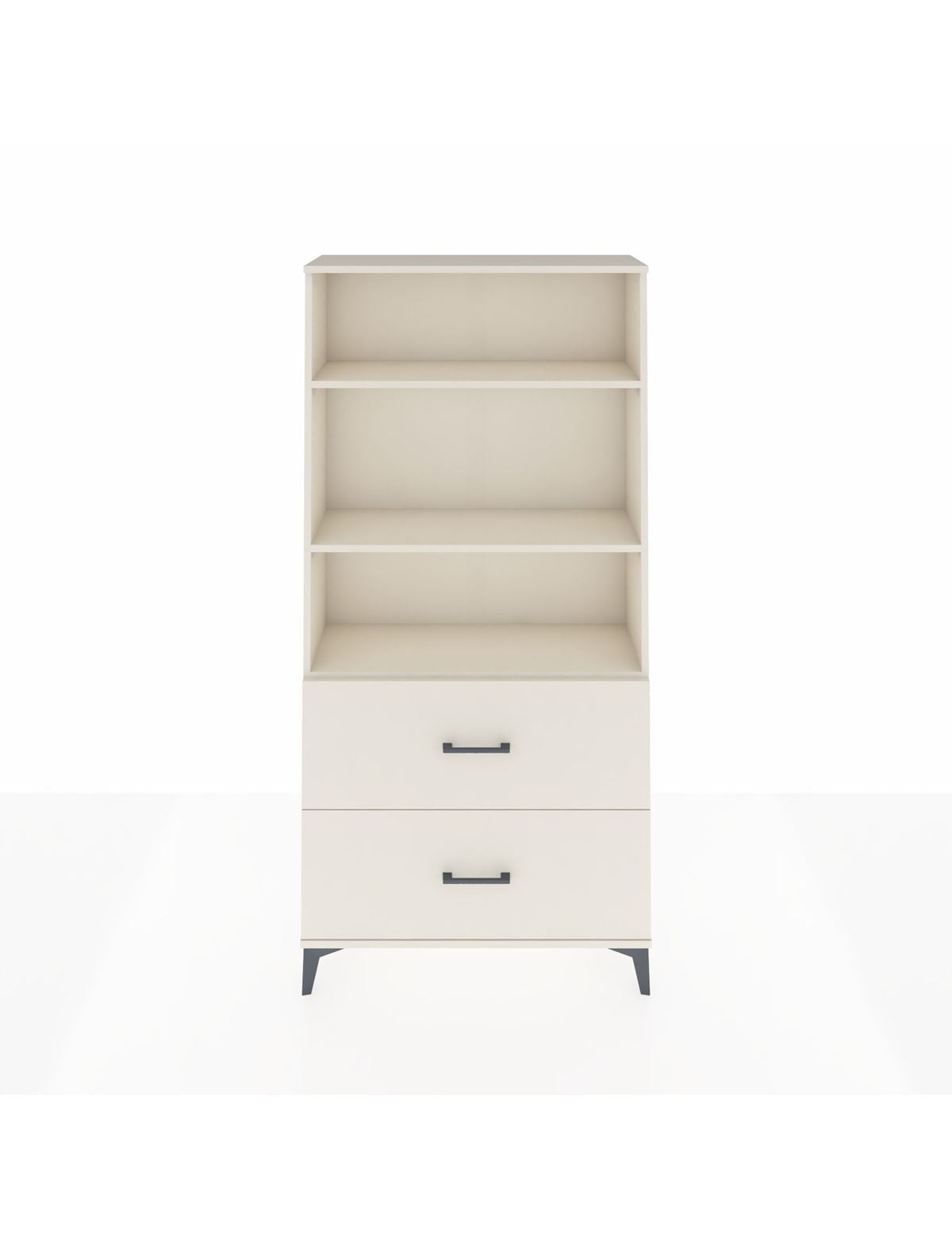 Arges Dolap 3 Raflı 2 Çekmeceli 88x30x182 Aytaşı-Aytaşı