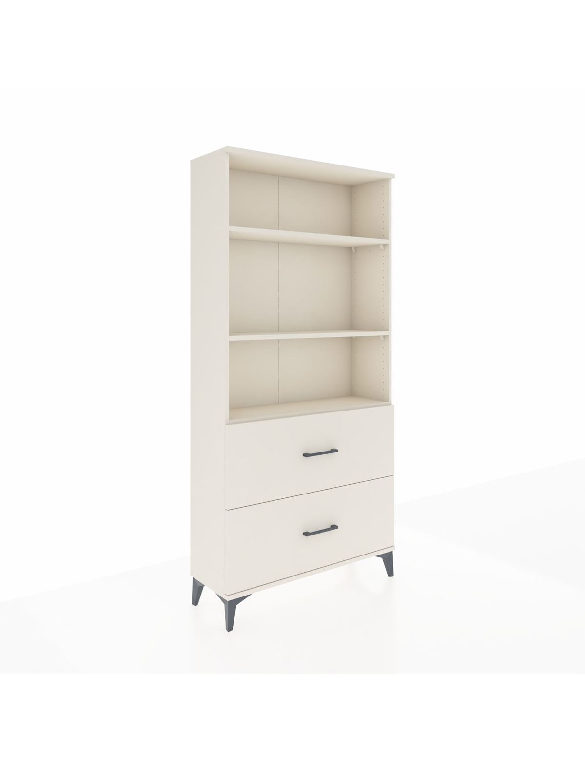 Arges Dolap 3 Raflı 2 Çekmeceli 88x30x182 Aytaşı-Aytaşı