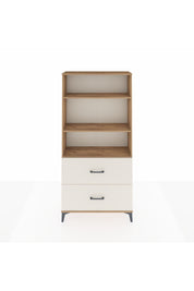 Arges Dolap 3 Raflı 2 Çekmeceli 88x30x182 Çam-Aytaşı