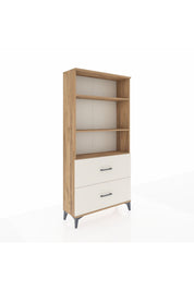 Arges Dolap 3 Raflı 2 Çekmeceli 88x30x182 Çam-Aytaşı