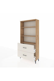 Arges Dolap 3 Raflı 2 Çekmeceli 88x30x182 Çam-Aytaşı