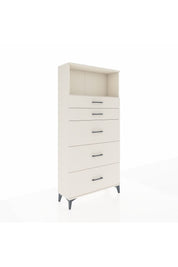 Arges Dolap Tek Raflı 5 Çekmeceli 88x30x182 Aytaşı-Aytaşı