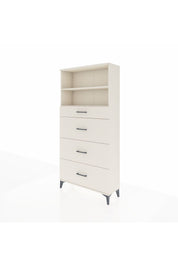 Arges Dolap 2 Raflı 4 Çekmeceli 88x30x182 Aytaşı-Aytaşı