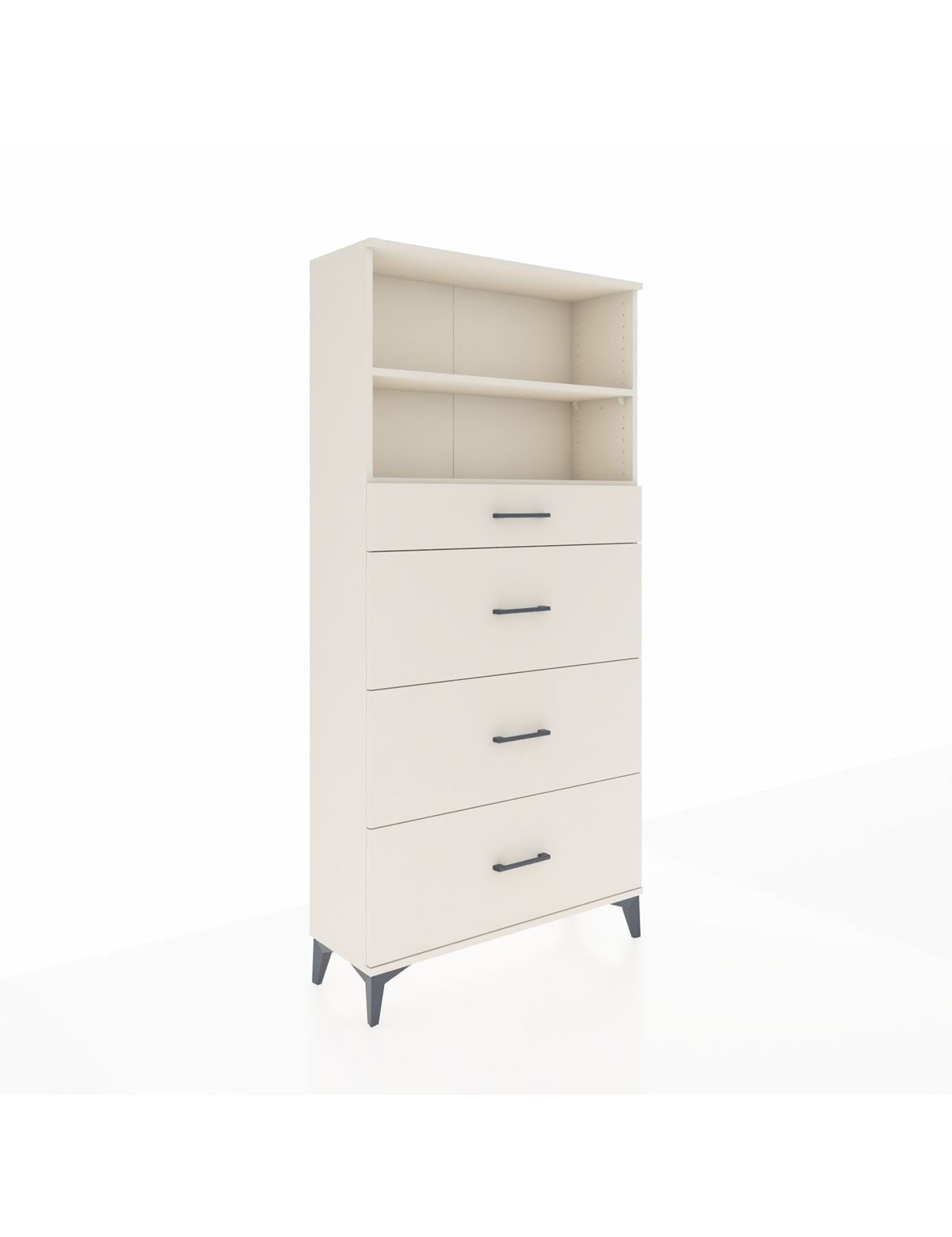 Arges Dolap 2 Raflı 4 Çekmeceli 88x30x182 Aytaşı-Aytaşı