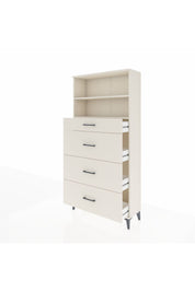 Arges Dolap 2 Raflı 4 Çekmeceli 88x30x182 Aytaşı-Aytaşı